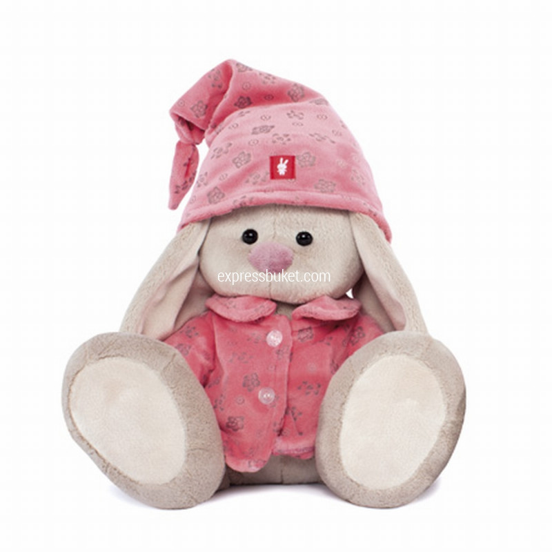 Зайка Ми в розовой пижаме